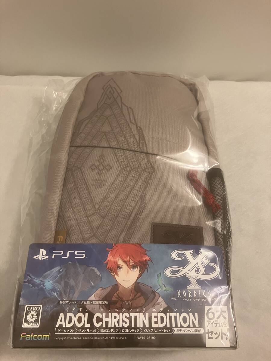 激安通販サイト 人気 【未使用品】falcom『イースX -NORDICS- 日本ファルコム イース10 Edition』PS5専用ソフト 《アドル・クリスティン》 PS5ソフト