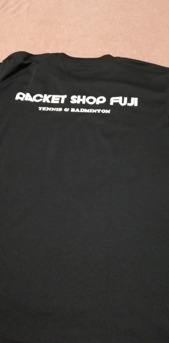 USED テニス　バトミントン　卓球　メンズM　黒 Tシャツ