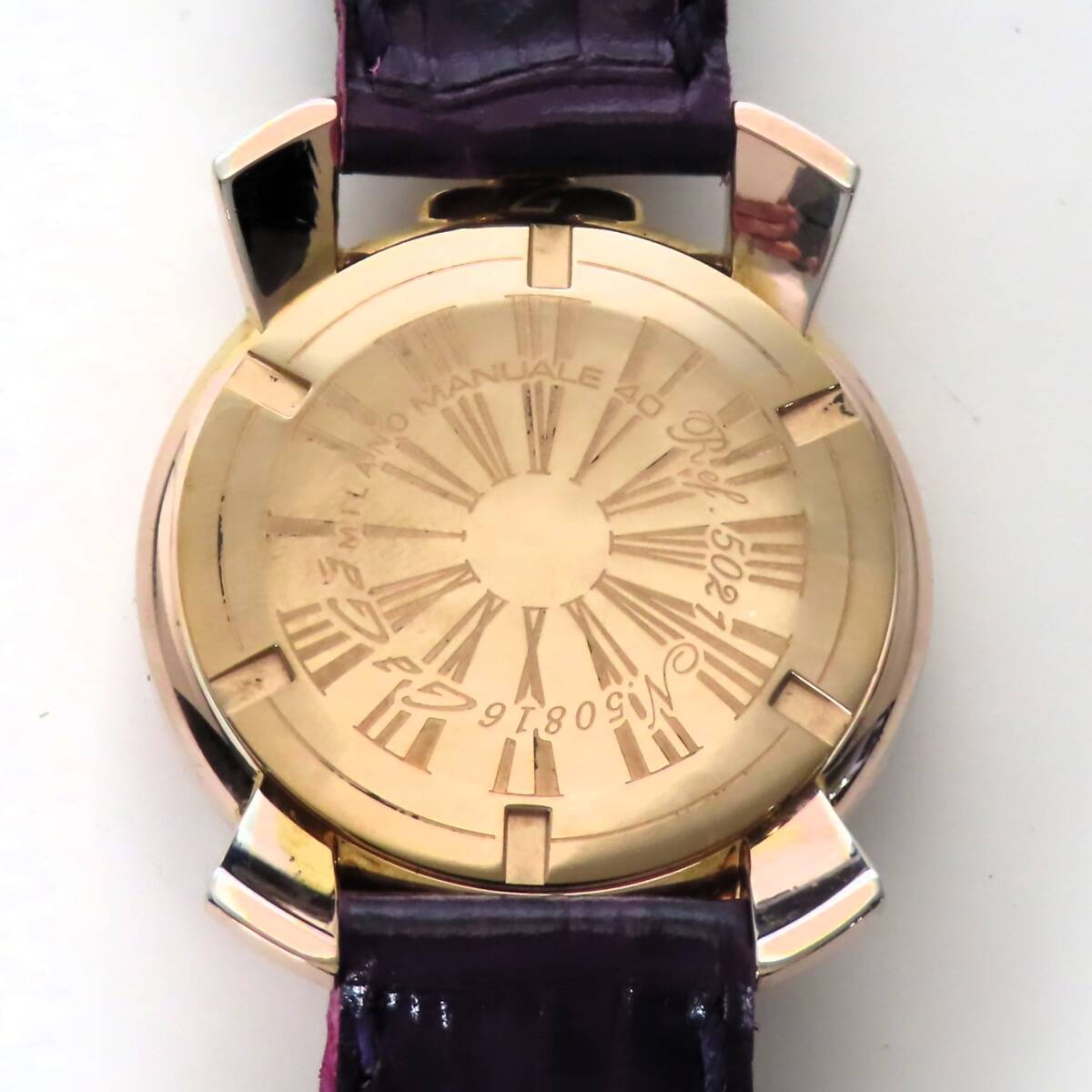  прекрасный товар работа товар GAGA MILANO MANUALE 40 GaGa Milano mana-re40 кварц наручные часы новый товар телячья кожа кожаный ремень 
