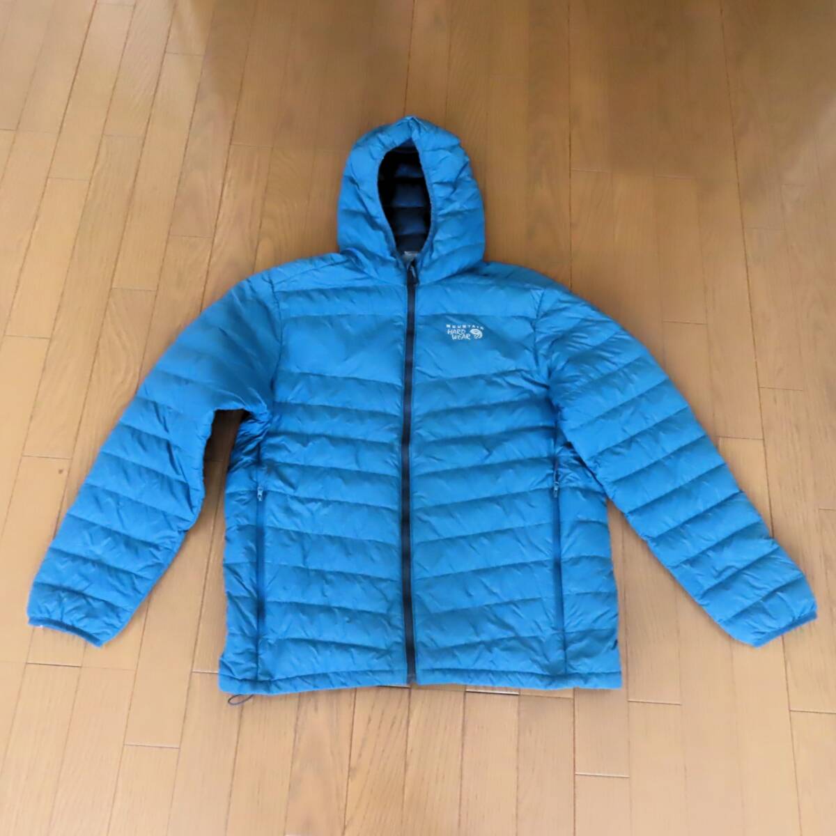 MOUNTAIN HARD WEAR マウンテンハードウェア ダウンジャケット メンズ L ブルー系