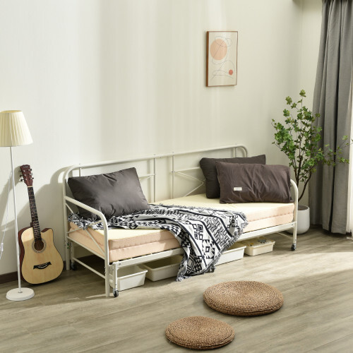 tei bed frame only pipe bed single bed sofa bed . length type bed semi single single semi-double double 2way