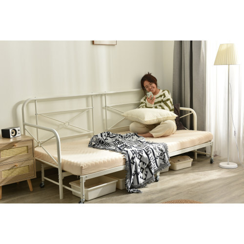 tei bed frame only pipe bed single bed sofa bed . length type bed semi single single semi-double double 2way