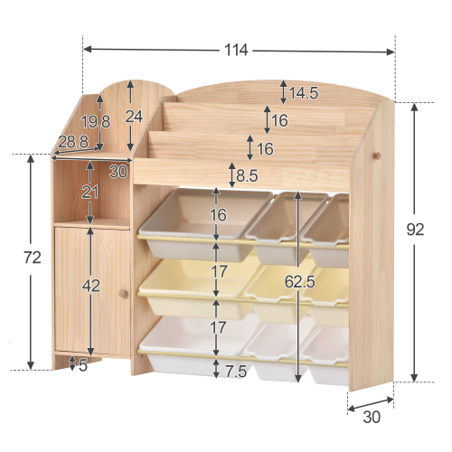  picture book shelves picture book rack toy . mochi storage storage natural tree drawer toy box rack box high capacity storage box Kids storage child toy box 