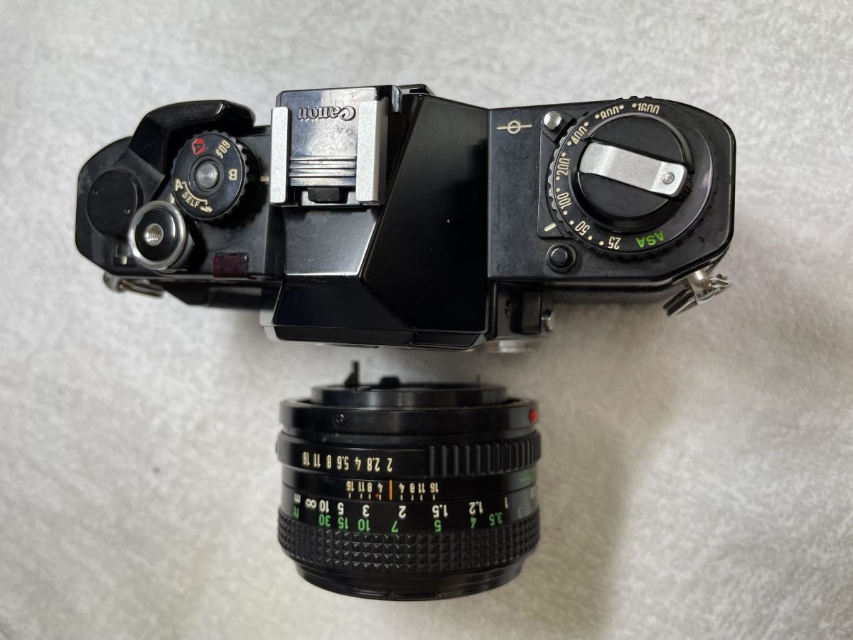 Canon AV-1 / CANON LENS FD 50mm F2_画像3