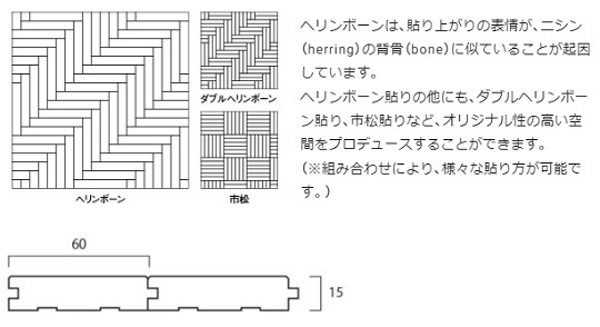 2024-KT-4【数量限定・スポット処分品】マンデリンウッド プレミアムグレードオイル塗装 ヘリンボーン 無垢 床材フローリング材_画像10