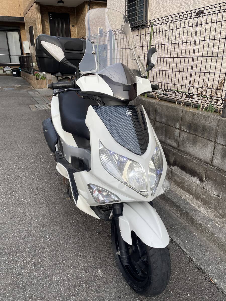 PGO G-MAX 220 リアボックス シート 鍵x2 現車確認可能 _画像10