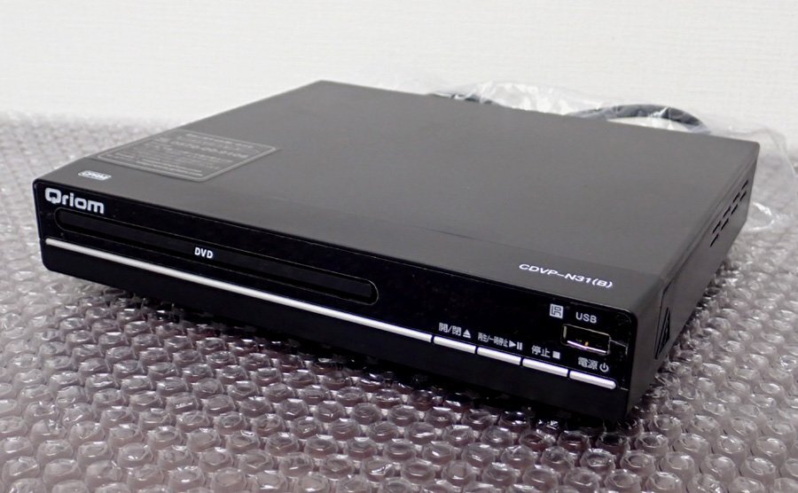 ●CCM●2023年製　DVDプレーヤー CPRM USBメモリ対応 リッピング機能搭載　C.DVP-N3.1(B)(管理番号No-JAN3557)_画像2