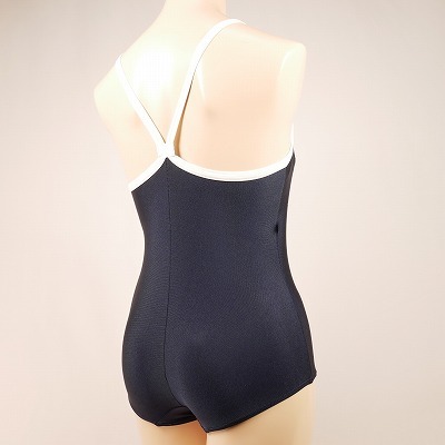 4891 TOPVALU женский купальный костюм простой дизайн One-piece купальный костюм .. type 150 размер темно-синий серия анонимность рассылка 