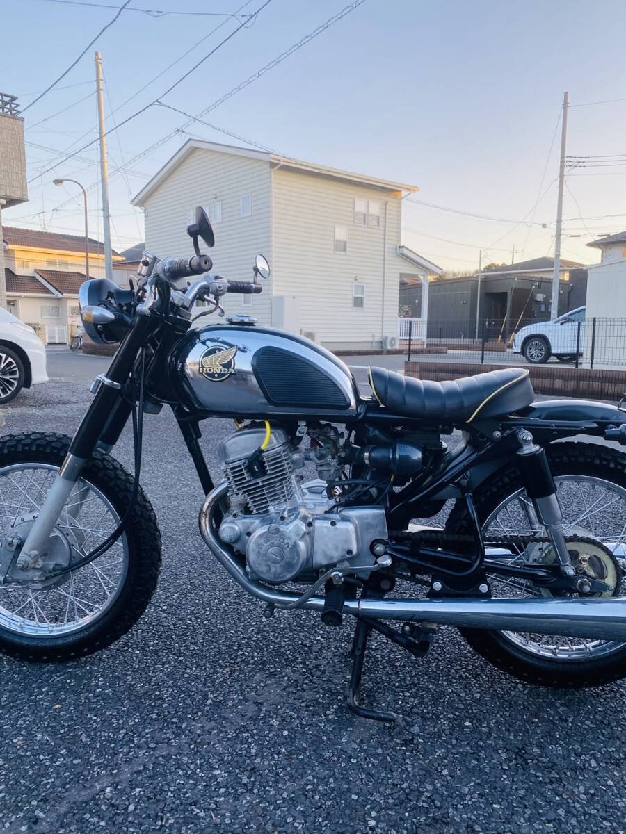 美車HONDA ホンダ ＣＤ125Ｔベンリィ レトロバイク カスタム6783KM 全国配送可(検 CBF125 YB125 YX125 YBR125 CB125T CD SR125 GN125 GZ125の画像1