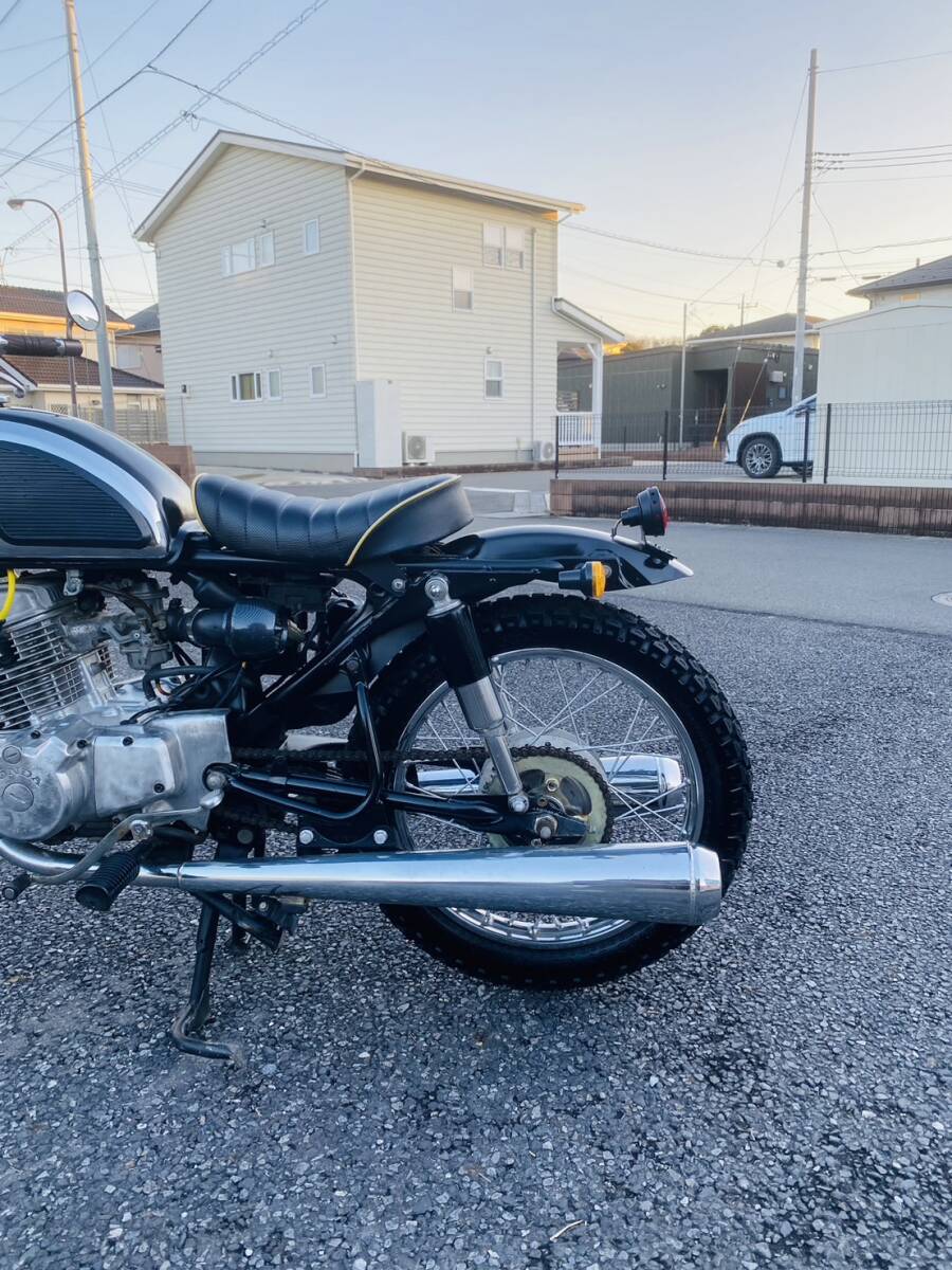 美車HONDA ホンダ ＣＤ125Ｔベンリィ レトロバイク カスタム6783KM 全国配送可(検 CBF125 YB125 YX125 YBR125 CB125T CD SR125 GN125 GZ125の画像6