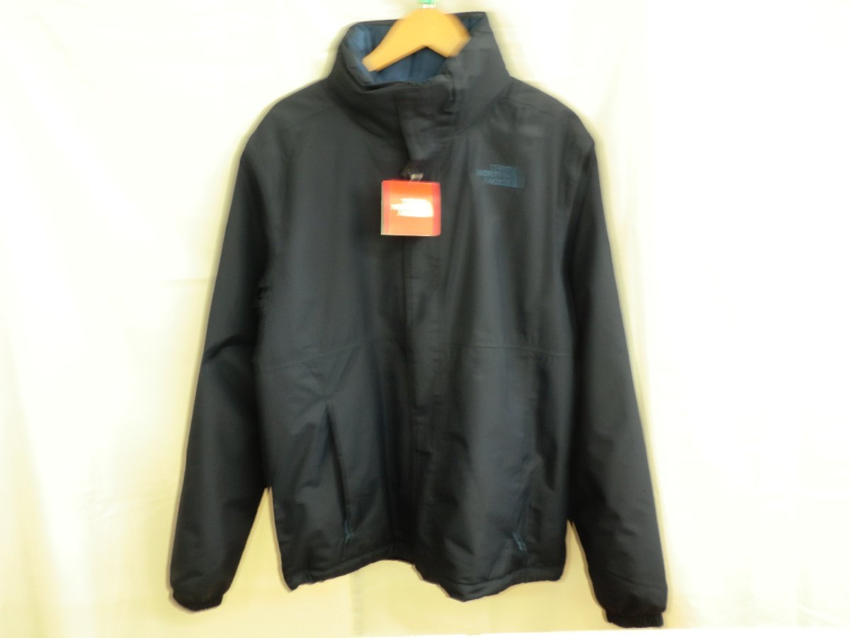 【THE NORTH FACE】　ザ・ノースフェイス　メンズ　ナイロン ジャケット　USA Mサイズ　ネイビー　新品タグ付き　SY03-J34*