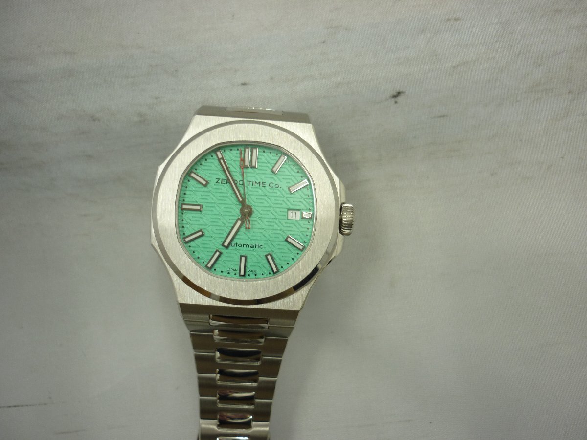 【ZEROO】ゼロ自動巻き　ZM003CSBL　腕時計　SY02-DZ5_画像4