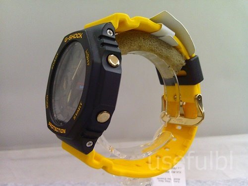 【CASIO】 カシオ G-SHOCK 腕時計 アイサーチジャパン コラボモデル タフソーラー アナログ2針 GA-B2100-9AJ SY03-Y88の画像2
