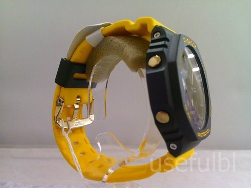 【CASIO】 カシオ G-SHOCK 腕時計 アイサーチジャパン コラボモデル タフソーラー アナログ2針 GA-B2100-9AJ SY03-Y88の画像4
