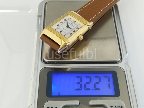 【腕時計】Jaeger　LeCoultre ジャガールクルト　レベルソ　260.1.08　18K（750）YG　32.27g　社外品レザーベルト　SY02-AEF★_画像9