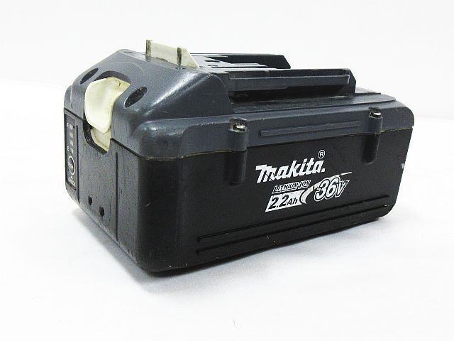 ■ 動作確認済み 現状品 makita マキタ 純正 バッテリー 36V 2.2Ah BL3622A & 充電器 DC36WA セット_画像2