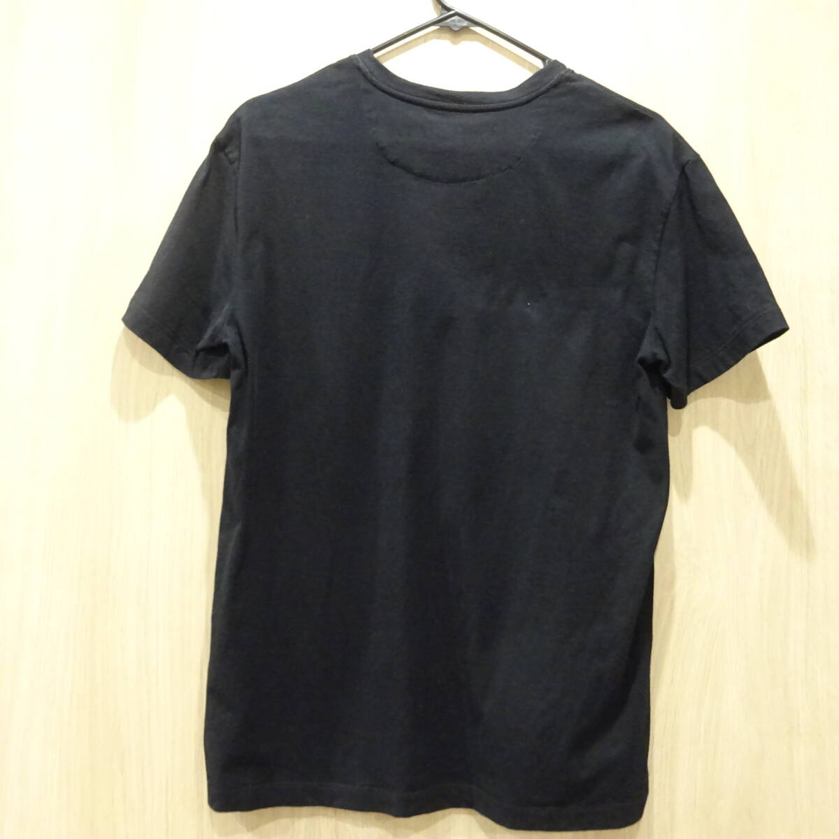 1円～ ヴァレンティノ Valentino Tシャツ 半袖 ロゴ サイズXS 黒 ブラック系 _画像2