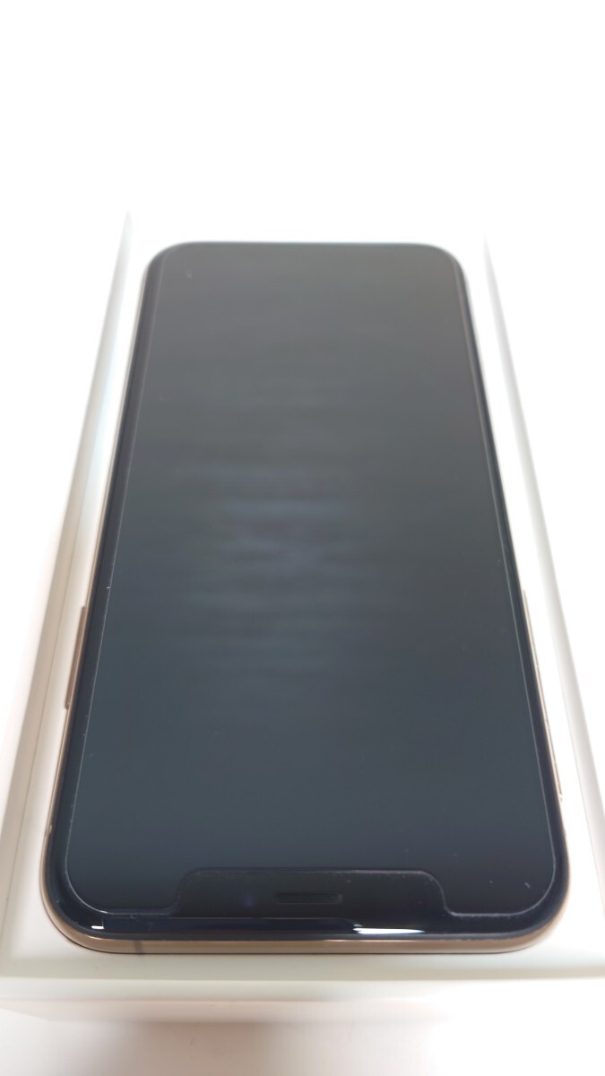 美品 Apple iPhone XS A2098 (MTAX2J/A) 64GB ゴールド SIMフリー の画像3