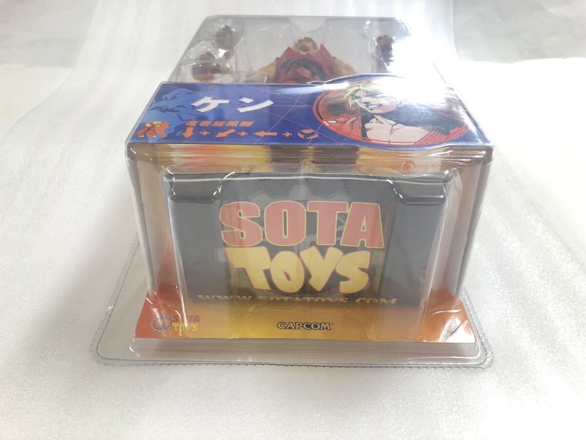 未開封品　SOTA TOYS ソタトイズ　CAPCON STREET FIGHTER ストリートファイター ケン　アクション フィギュア カプコン_画像6