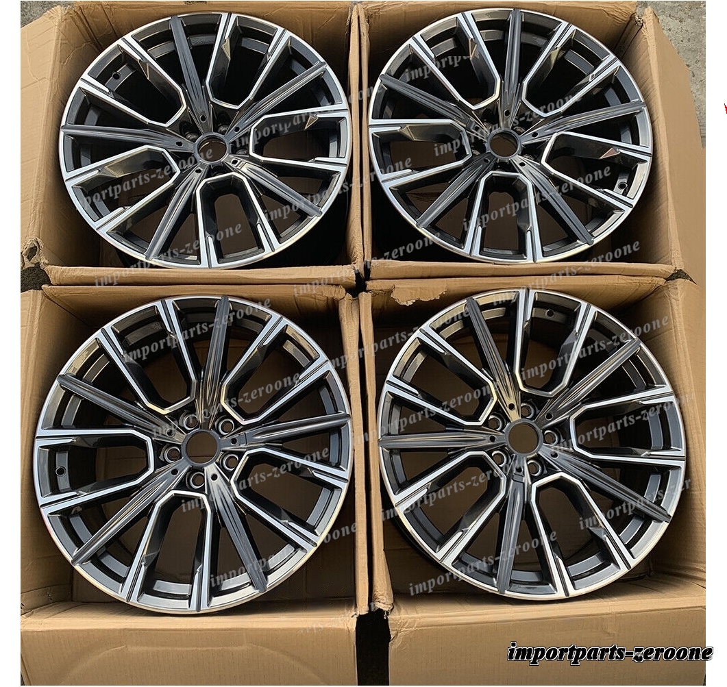 21インチ ニューグレースタイル ホイール 2008-2014 BMW 7 シリーズ F01 02 04 817 　-BRN-12230