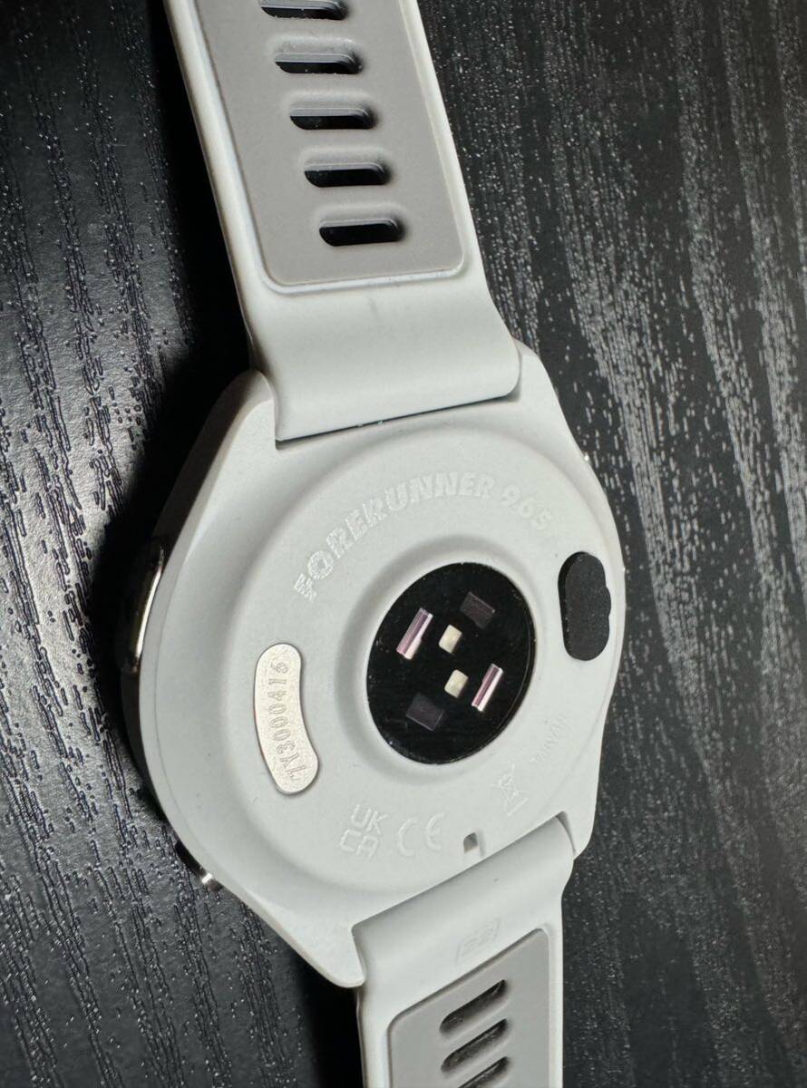 美品！ GARMIN ガーミン Forerunner 965 White_画像3