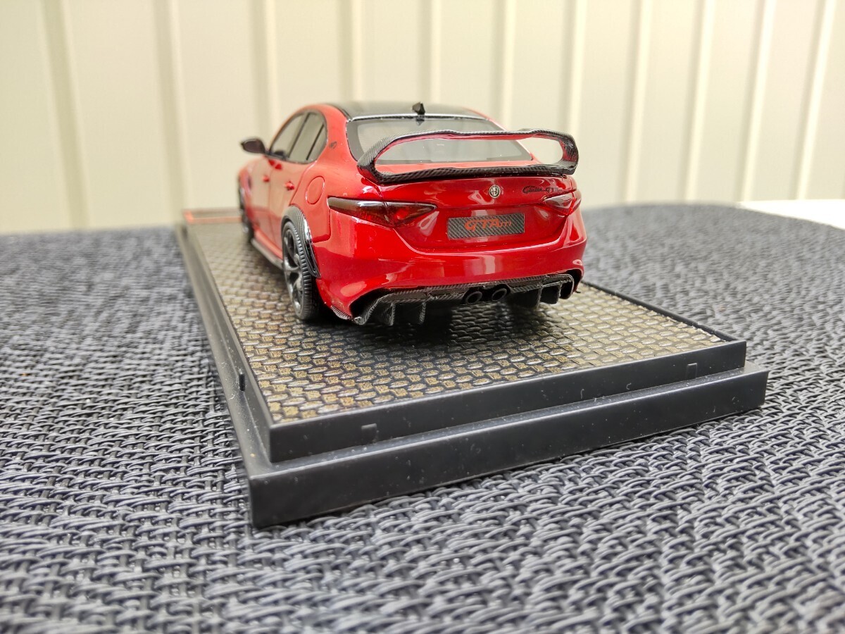 BBR 1/43 Alpha Romeo Giulia GTAM rosso GTA