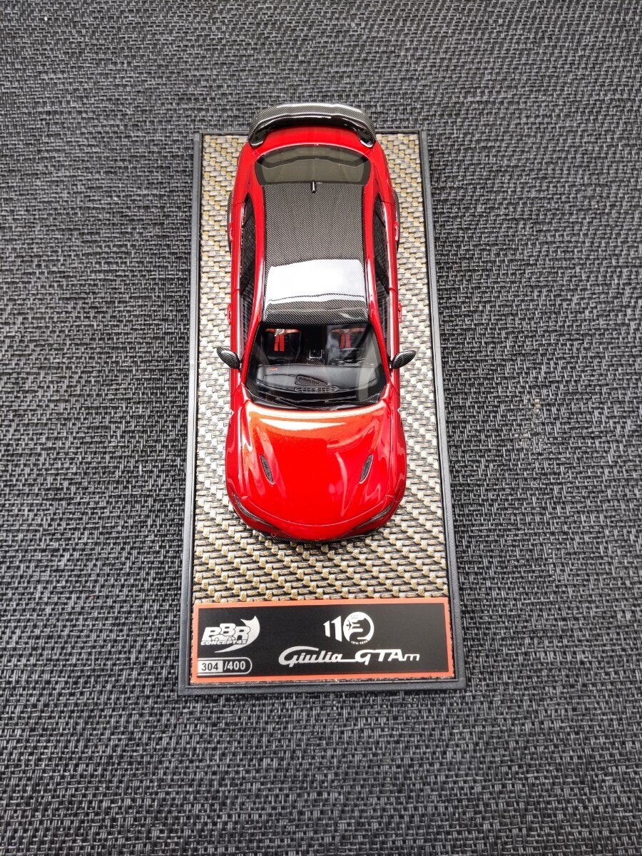 BBR 1/43 Alpha Romeo Giulia GTAM rosso GTA