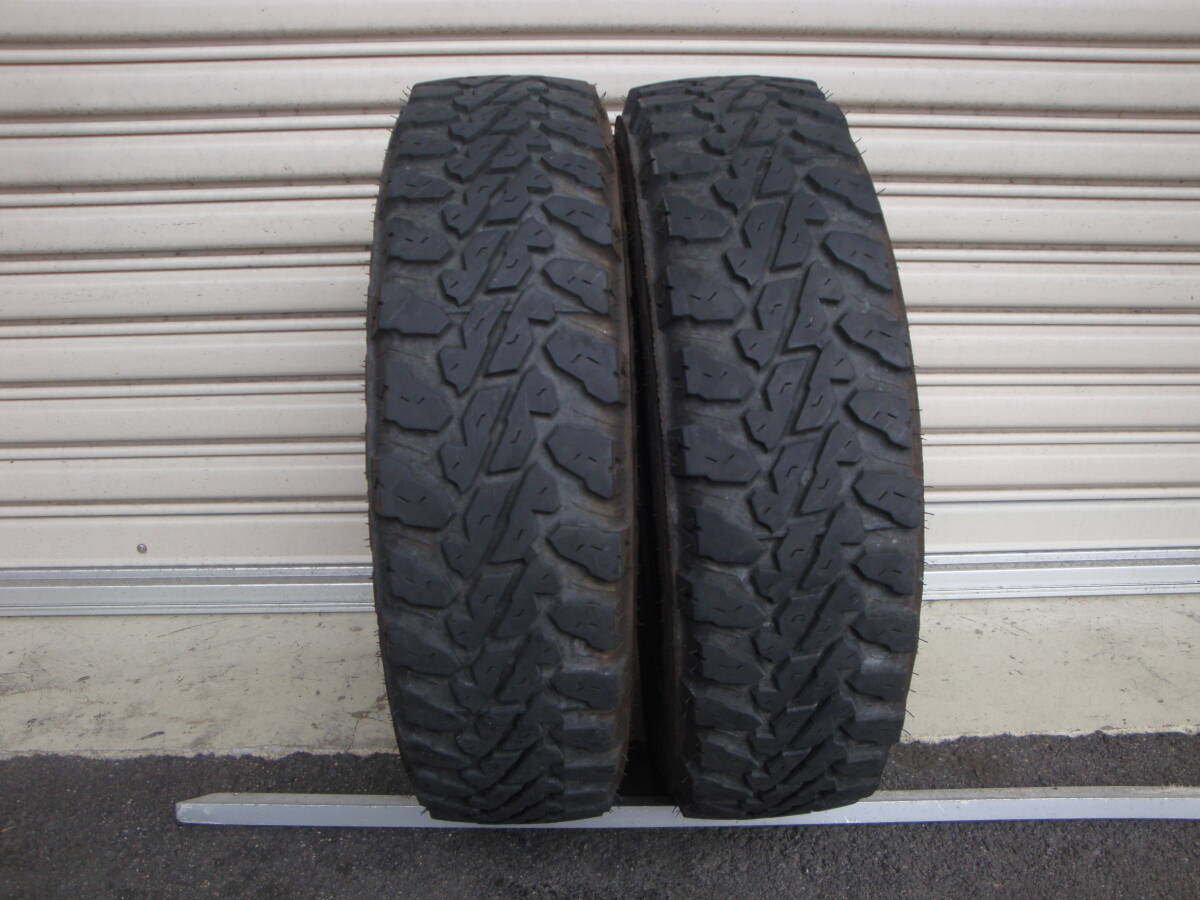 22年製!ヨコハマ ジオランダー M/T G003 145/80R12 80/78N LT 2本セット!!の画像1