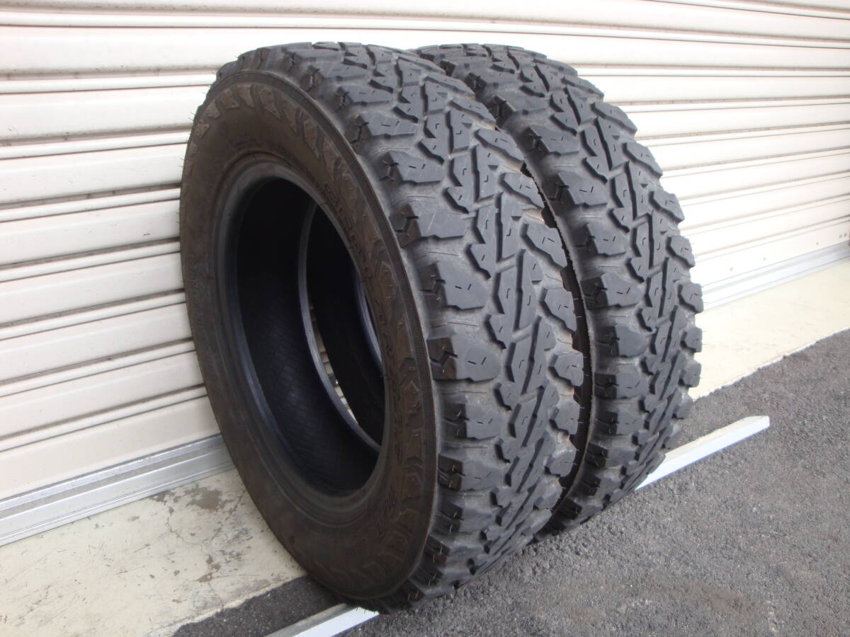 22年製!ヨコハマ ジオランダー M/T G003 145/80R12 80/78N LT 2本セット!!の画像2