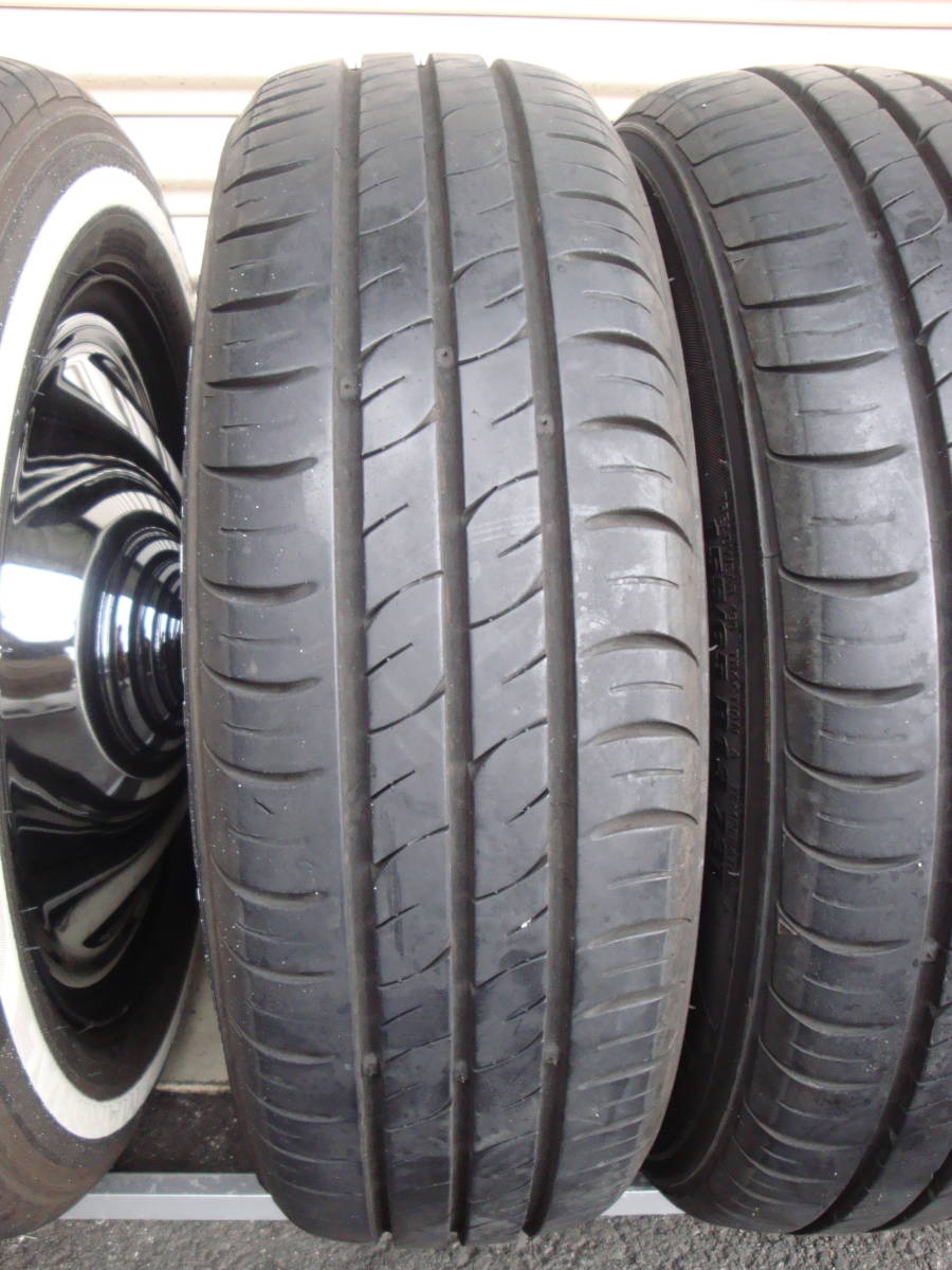 軽四・軽トラに!ムーンアイズホイールキャップ 13インチスチール+MARSHAL 155/65R13 4本セット!!タイヤプリンター施工済み!_画像7