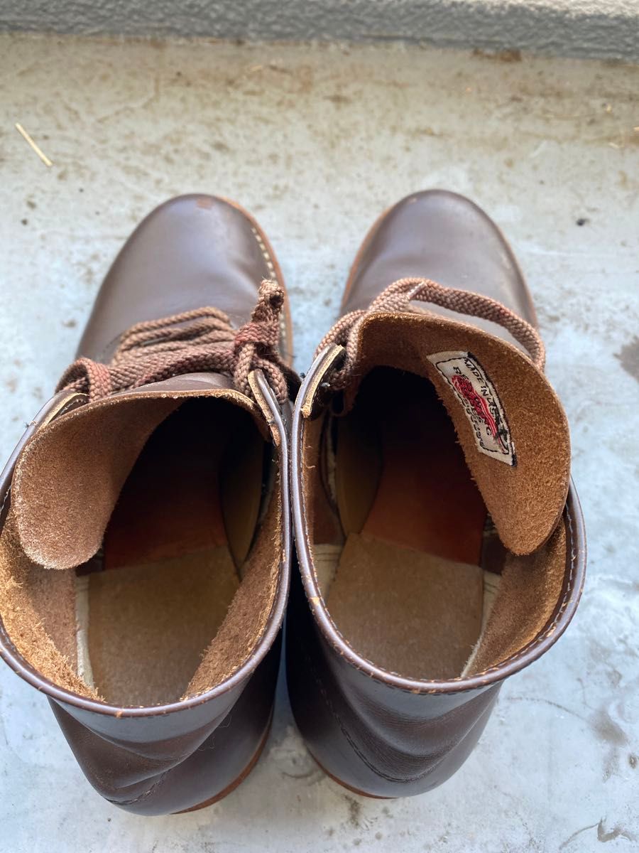 レッドウイング ブラウン 革靴　24.5cm