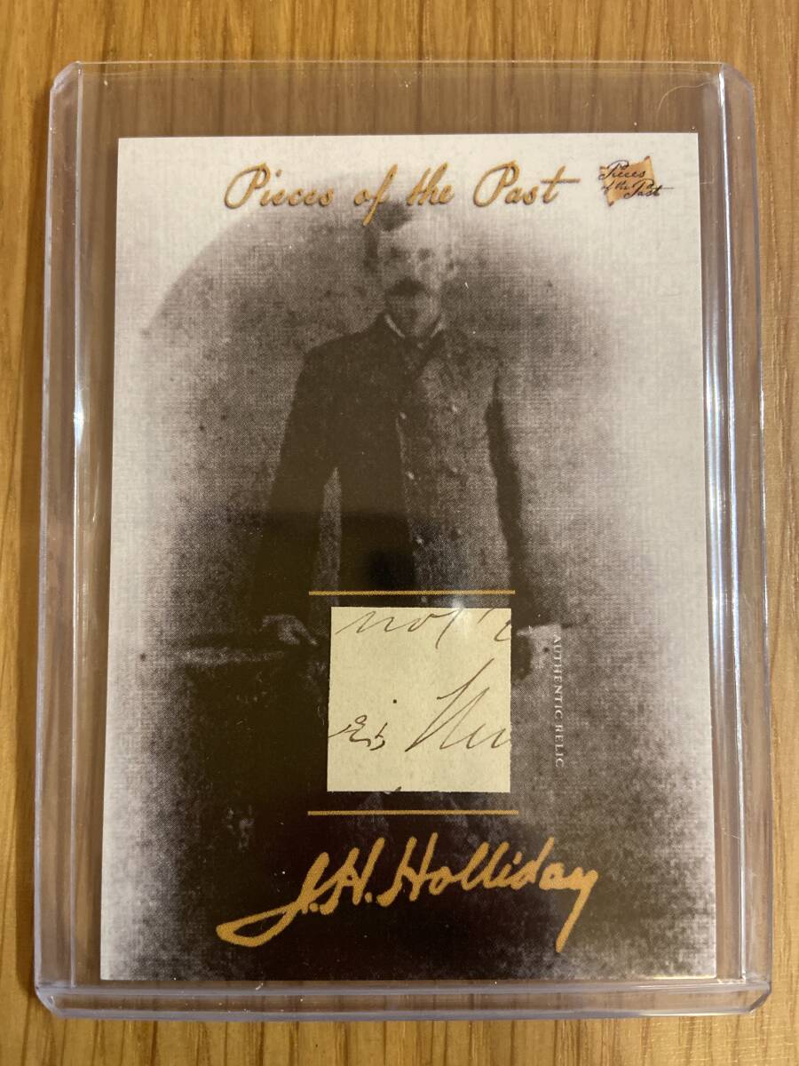 2024 Pieces of the Past 8 Year Collection Relics Doc Holliday _画像1