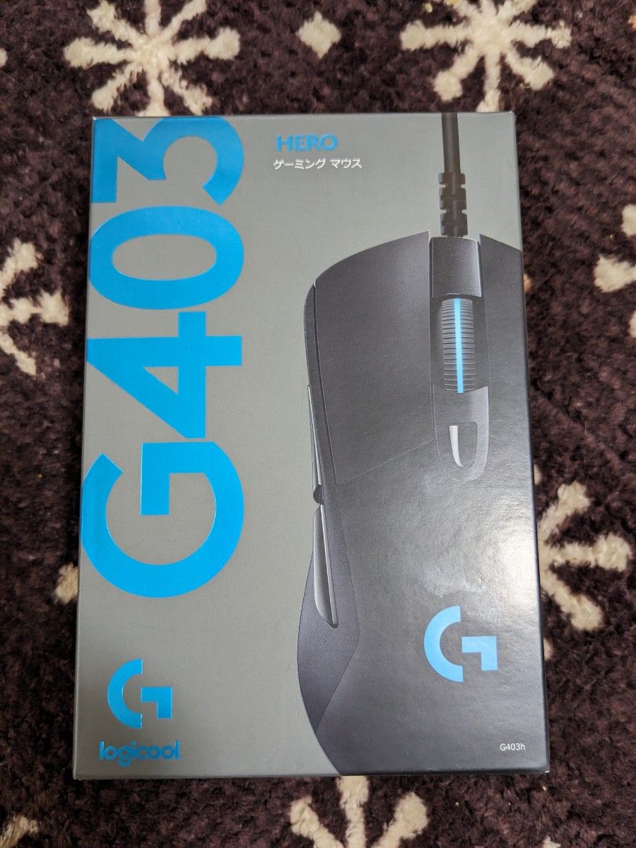 ロジクール G403 HERO Lゲーミングマウス G403h （ブラック）