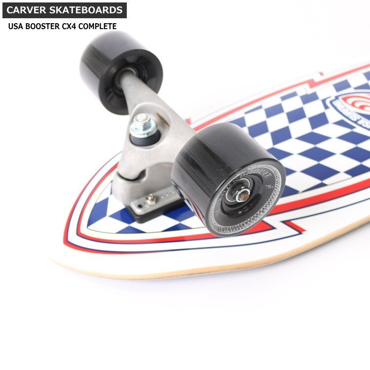 新品！1円～最低落札なし！Carver カーバー スケートボード 30.75インチ USA BOOSTER ユーエスエー ブースター CX4 コンプリートの画像5