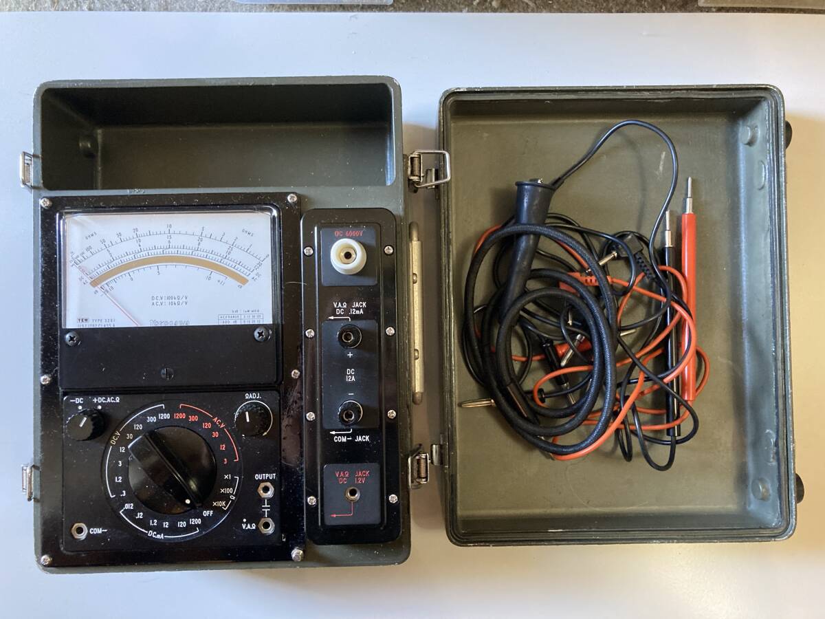 横河電機 軍用アナログテスター JMU-Q1 中身はYEW 3201_画像1