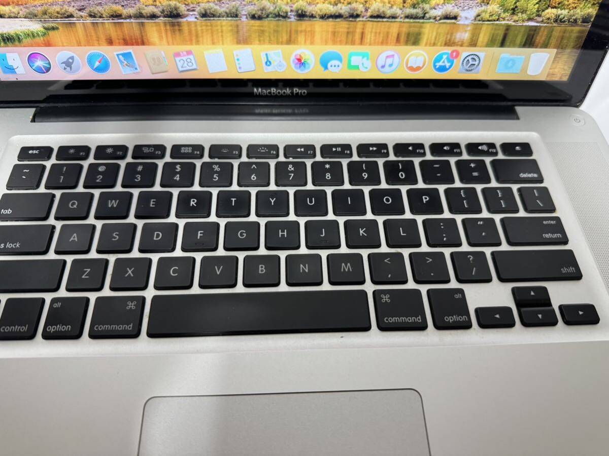 Mac Book Pro A1286 USキーボード動作品_画像3