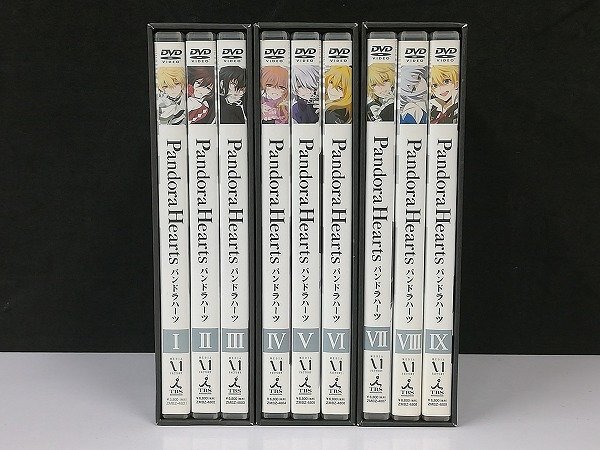 gV142b [動作未確認] DVD パンドラハーツ 全9巻 収納BOX付 / Pandora Hearts | Z_画像3