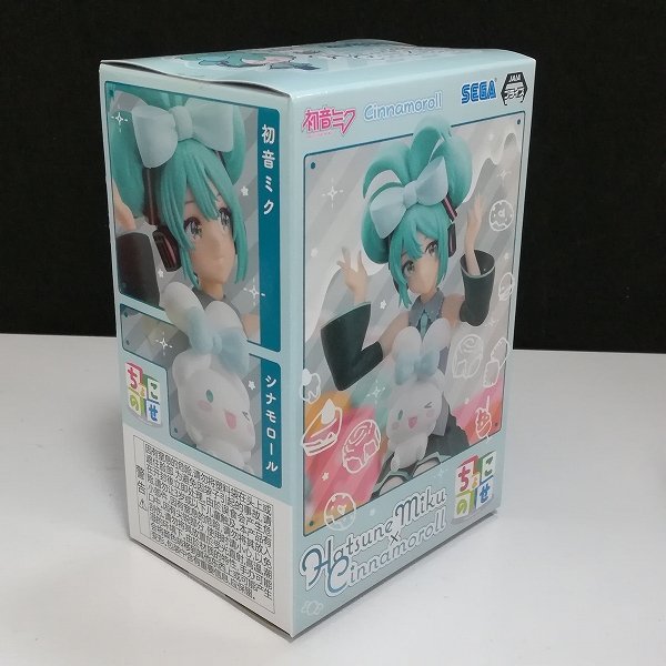 mBM199a [未開封] セガ ちょこのせ プレミアムフィギュア 初音ミク × シナモロール | 美少女フィギュア J_画像3