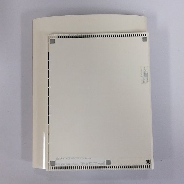 gL123b [動作品] SONY PS3 本体のみ CECH-4000B 250GB クラシック・ホワイト / PlayStation3 | ゲーム X_画像2