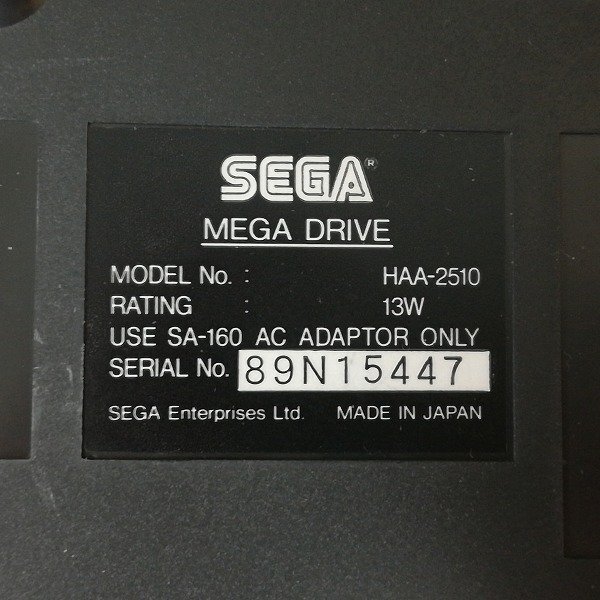 gV113b [訳あり] MD セガ メガドライブ メガドライブ2 本体のみ 計2点 / SEGA MEGA DRIVE | ゲーム X_画像7