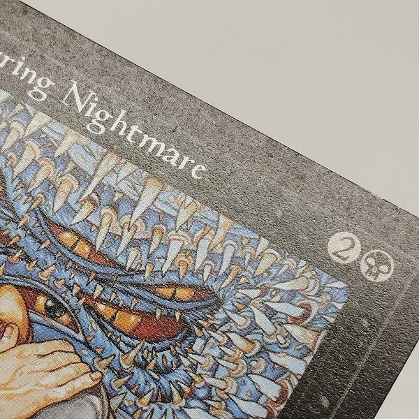 sC647o [人気] MTG 繰り返す悪夢 Recurring Nightmare エクソダス EXO 英語版 日本語版 各1枚 計2枚_画像10