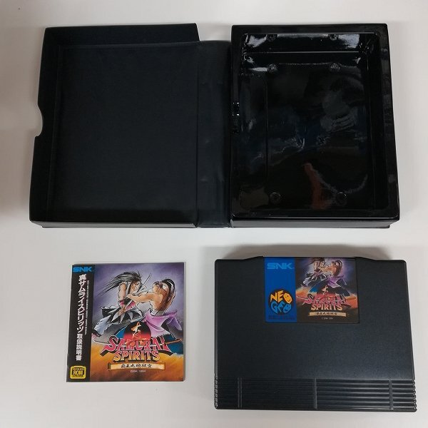 gA036a [ box opinion have ] NEOGEO soft genuine Samurai Spirits / Neo geo ROM cassette | game X