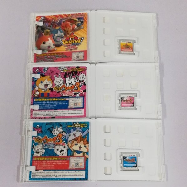 gL129a [ operation goods ] 3DS soft Yo-kai Watch Buster z red cat . Yo-kai Watch 3 temp lassi total 3 point | game Z