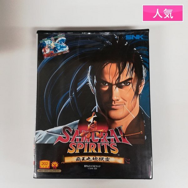 gA036a [ box opinion have ] NEOGEO soft genuine Samurai Spirits / Neo geo ROM cassette | game X