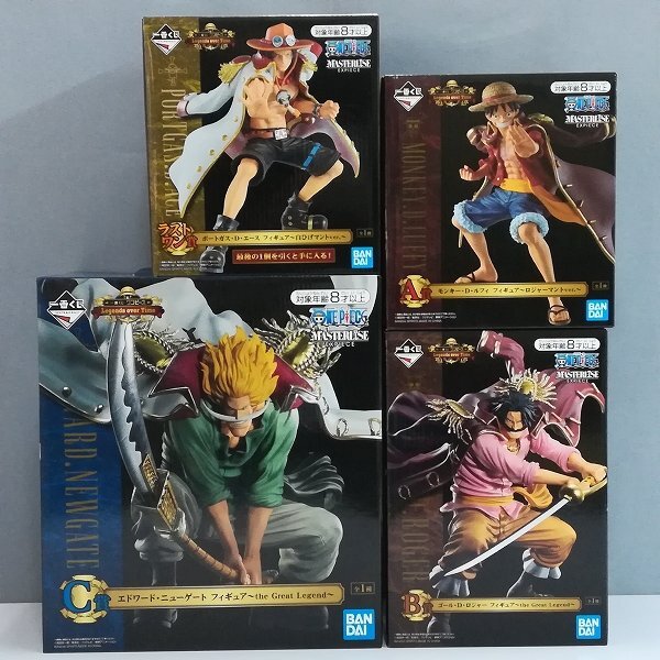 mL376d [難有] 一番くじ ONE PIECE Legends over Time A賞 ルフィ B賞 ロジャー C賞 ニューゲート 他 | ワンピースフィギュア T_画像1