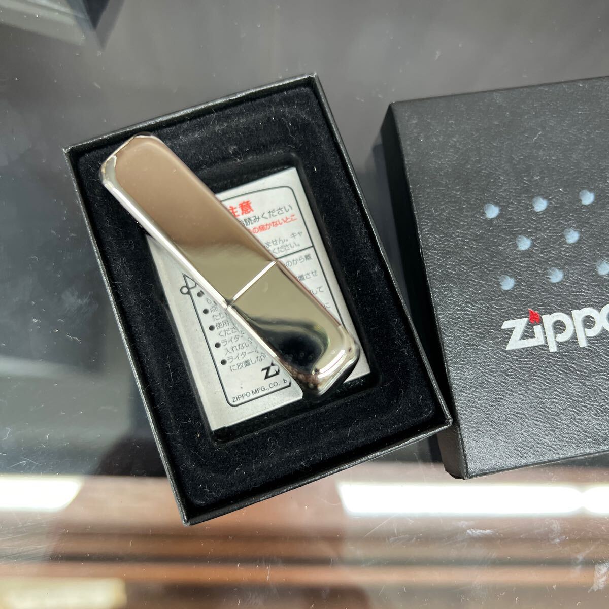 着火確認済み ZIPPO ライター シルバー 鏡面 ジッポ かっこいい シンプル おしゃれ 銀の画像4