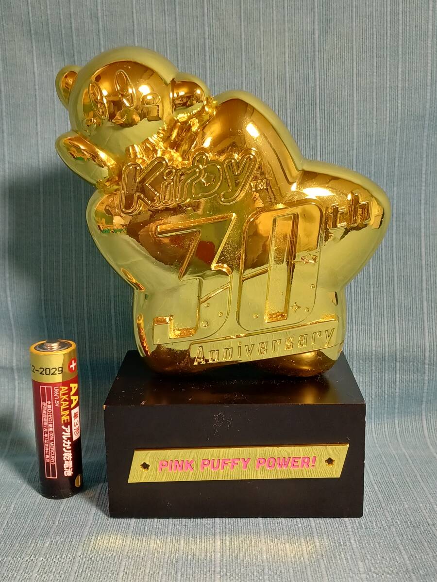 星のカービィ 30th 記念 トロフィー Kirby`s Dream Land Kirby Trophy K50-2-4-18MAR24-10の画像1