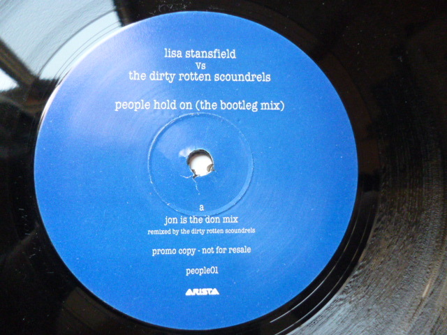 Lisa Stansfield vs. Dirty Rotten Scoundrels / People Hold On アッパーVOCAL HOUSE 12 試聴_画像1