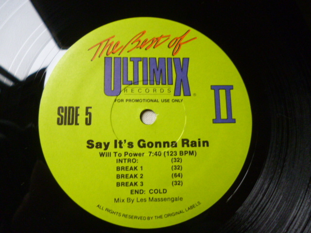 Vanessa Williams / The Right Stuff 激アッパーレアULTIMIX 12EP Will To Power / They Say It's Gonna Rain 収録 試聴の画像3