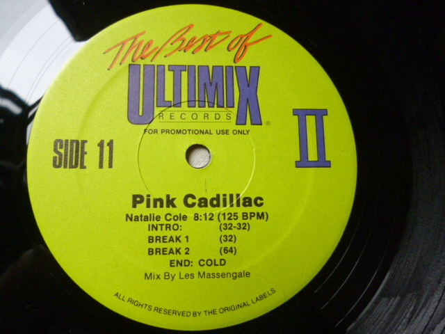 Whitney Houston / So Emotional 激アッパーレアULTIMIX 12EP Natalie Cole / Pink Cadillac 収録　試聴_画像3